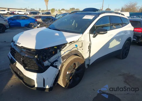 2025 Kia Sportage Plug-In Hybrid X-Line из США, поврежденный, VIN KNDPYDDHXS7215670